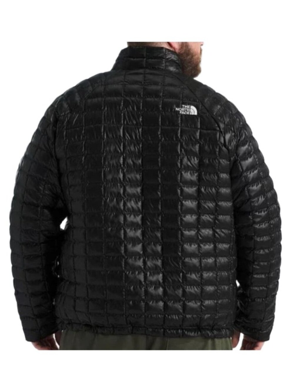 The North Face ThermoBall Jacket Mens 3X Big Tall Summit Black Packable Coat - Picture 14 of 16